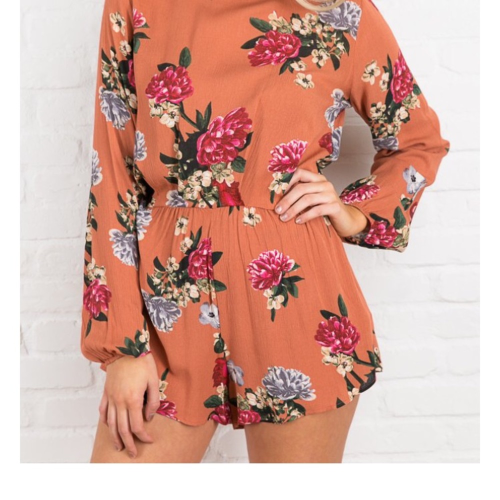 Floral romper